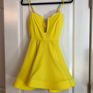 Yellow dress